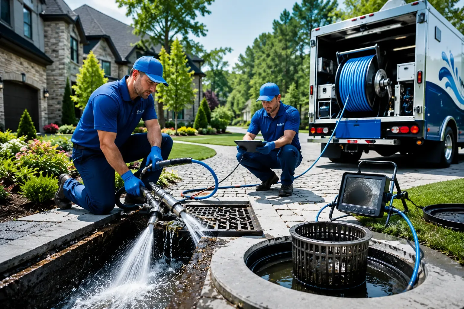 Local outdoor drain cleaning professionals in Crane, IN